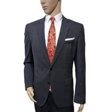Image of NWOT Hugo Boss Mainline Huge6 Mens Slim 2 Piece Suit Stretch 42R W36 L32 RRP£595