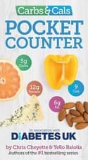 Image of Carbs amp Cals Pocket Counter by Chris Cheyette Yello Balolia | Paperback | 2016