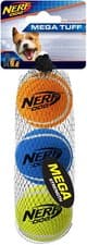 Image of 3PCK NERF DOG MEGA TUFF STRENGTH TENNIS BALLS SMALL DOG BALLS HIGH VISIBILITY 2"
