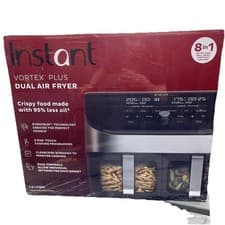 Image of Air Fryer Dual Basket Instant Vortex Plus 7.6L 8-in-1 NEW