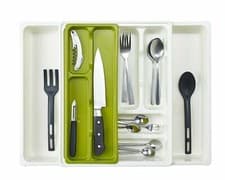 Image of Expandable Cutlery Tray 9 Compartment Adjustable Kitchen Storage Organiser tray