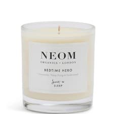 Image of NEOM Organics London Bedtime Hero Scent To Sleep Candle Full Size 185g New