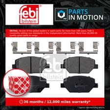 Image of Brake Pads Set fits VAUXHALL INSIGNIA B 2.0D Front 2017 on 084120877 84120877