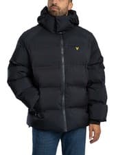 Image of Lyle & Scott Men's Welded Puffer Jacket, Black