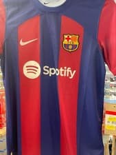 Image of Nike Barcelona Home Shirt LB (12-13 years) 2023/24 DX2761-456