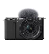 Image of Sony Alpha ZV-E10 24.2MP Mirrorless Camera - Black (E PZ 16-50mm f/3.5-5.6 OSS)