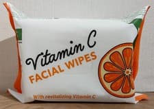 Image of 8x pack 25 Facial Wipes with revitalizing Vitamin C - Cleansing & Moisturising