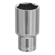 Image of Sealey 32mm Deep Metric WallDrive Socket 1/2"Sq Drive Chrome S0683 