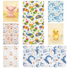 Image of Baby Nursery Waterproof Soft Padded Changing Mat Easy to Clean Lots of Designs