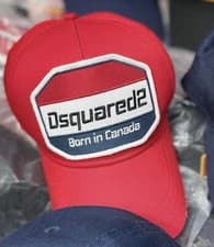 Image of Dsquared2 ‘Born In Canada’ Red Cap AUTHENTIC (BRAND NEW)