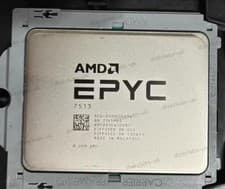 Image of AMD EPYC 7513 CPU Processor 32 cores 64 threads 2.6GHz up to 3.65GHZ 200W SP3