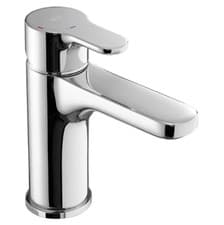 Image of Roca A5A3209C0R L20 Smooth body basin mixer (Cold Start) With Flexible Hoses NEW