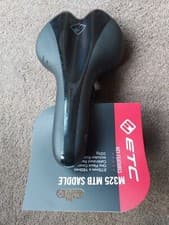 Image of New Seat Saddle - black - mountain bike - hybrid bike etc mtb saddle ETC M325