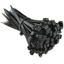 Image of UNICRIMP PACK 100 CABLE TIES - VARIOUS SIZES / IN BAGS
