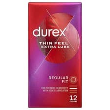 Image of Durex Thin Feel Extra Lubricated 56mm