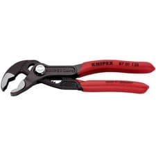 Image of Knipex Cobra® Mini Water Pump Pliers PVC Grip 27mm Capacity 125mm Long