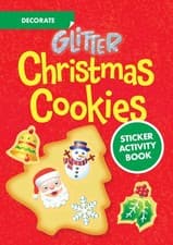 Image of Glitter Decorate Christmas Cookies Sticker Activity Book (Little Activity Books)
