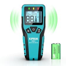 Image of Pinless Damp Meter Moisture Meter for Wood, Walls, Masonry – Accurate Non-Destru