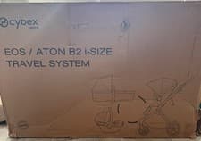 Image of Cybex EOS Aton B2 l- Size Travel System - Grey/cris