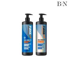 Image of Fudge Cool Brunette Blue Toning Shampoo Conditioner Duo - 1 Litre 