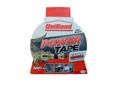Image of UniBond Powertape 50mm x 25m Black Duct Tape