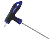 Image of Faithfull Ball Ended T-Handle Hexagon Key 4mm FAIHK40MTN