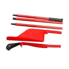 Image of Eaves Drain Cleaner Gutter Care Cleaning Tool 5 Piece Set Easy to Assemble