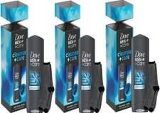 Image of 3X Dove Men+Care Cleanse+Care Body Wash & Socks Gift Set cracker