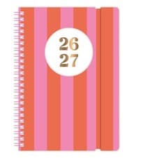 Image of Academic Diary 2026-2027 A5 Day A Page Mid Year Spiral Bound Student Teacher