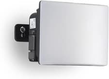 Image of Auraglow 20W 1650lm Full Screen Slimline Compact LED Flood Light Black Outdoor