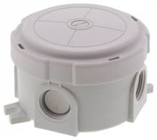 Image of Wiska Combi Junction Box Grey 304 57mm No Terminals 10110629 LG