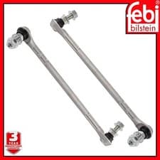 Image of Front Drop Link Stabilisers x2 Febi 33484 33485 For Mercedes C Class 230 250 280