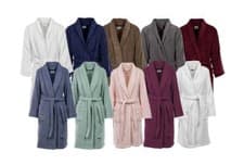 Image of UNISEX LUXURY 100% EGYPTIAN COTTON TERRY TOWELLING BATH ROBE DRESSING GOWN