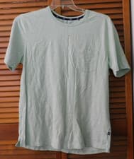 Image of GAP 100% Cotton (green-size L) T-Shirt with breast pocket, Cambodia