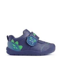 Image of Start-Rite Dino Foot Toddler Shoes- Navy- Rrp £45