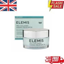 Image of ELEMIS Pro-Collagen Marine Cream SPF30 50ml Anti Aging Face Moisturiser