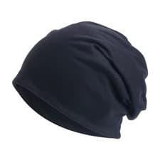 Image of Beechfield Soft Cotton Mens Womens Unisex Plain Jersey Beanie Hat