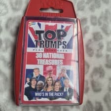 Image of Top Trumps 30 National Treasures Who's In The Pack Sealed