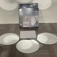 Image of Anika 60130 Pack of 3 Self Adhesive Round Mirrors 15cm / Versatile and Function