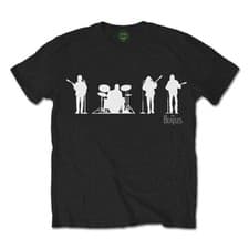 Image of The Beatles Saville Row Line Up Silhouette T Shirt