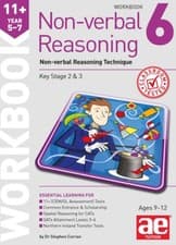 Image of 11+ Non-verbal Reasoning Year 5-7 Workbook 6 by Natalie Knowles (Paperback Book)