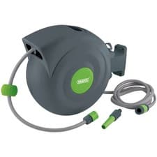 Image of Draper Retractable Garden Hose Reel, 20m Stock No: 15046