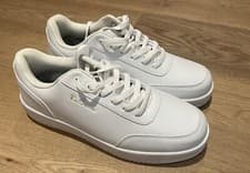 Image of Ben Sherman trainers faux leather white