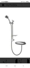 Image of Aqualisa Colt Mixer Shower Exposed Thermostatic Chrome Harmony Head COLT001EA