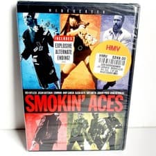 Image of Smokin Aces DVD Film Movie - Region 1 NTSC US Import - Widescreen - New & Sealed