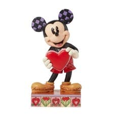 Image of Disney Traditions A Love Note 6016329 Mickey Figurine - Brand New