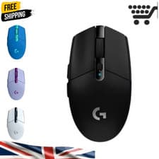 Image of Logitech G305 LIGHTSPEED Wireless Gaming Mouse - Black 100%