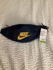 Image of Nike Heritage Waistpack Size (3L) Color: Blue / Yellow