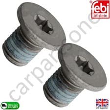Image of Brake Disc Attachment Bolt 21663 For VW Crafter Mercedes Sprinter Vito Febi x2