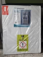 Image of Towelrads Richmond Electric Straight Chrome 691x600 Towel Warmer Radiator Rail